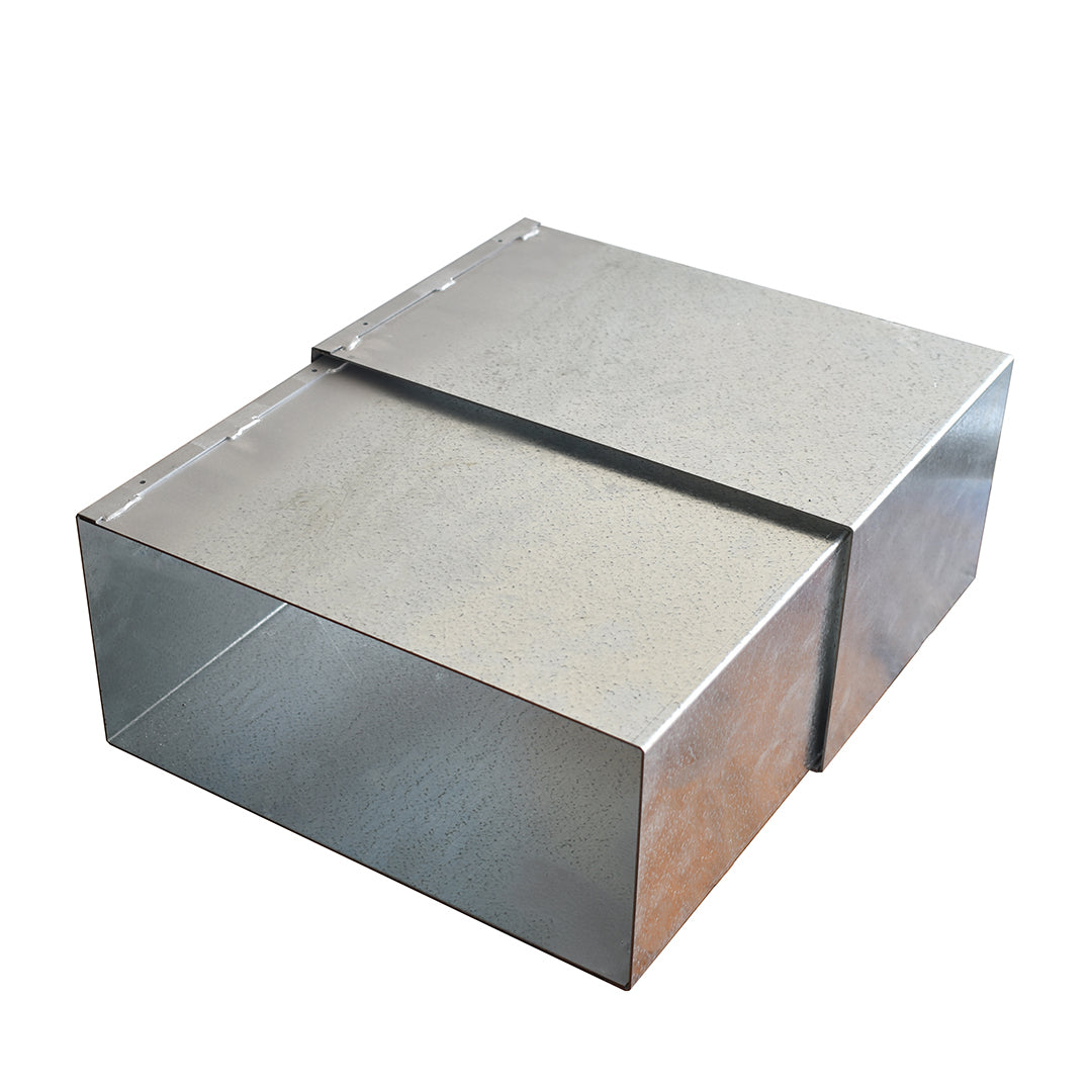 letterbox installation channel galvanised steel