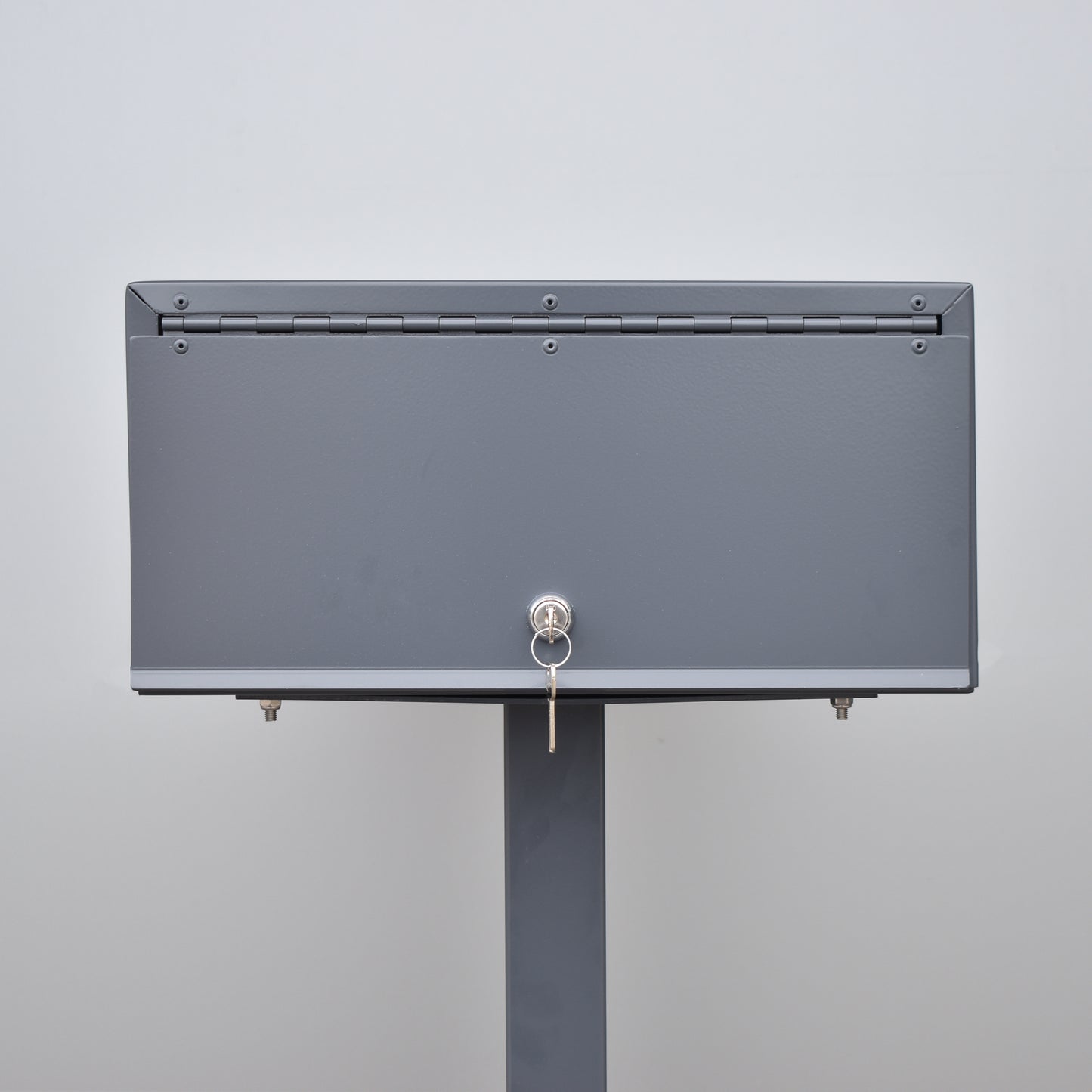 ultimo freestanding letterbox ironstone no numbers