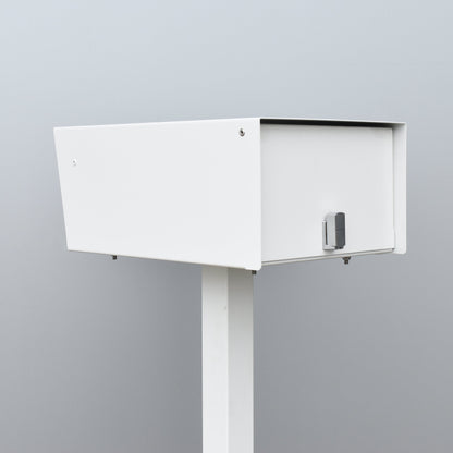 vandal resist freestanding post mounted letterbox
