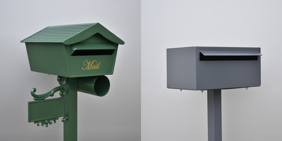 Classic vs Modern Letterboxes