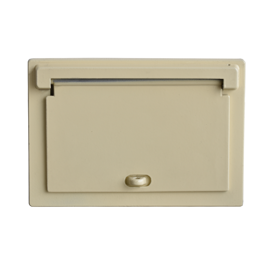 Cast Aluminium Front & Rear Letterbox Plates | Heatlie Letterboxes