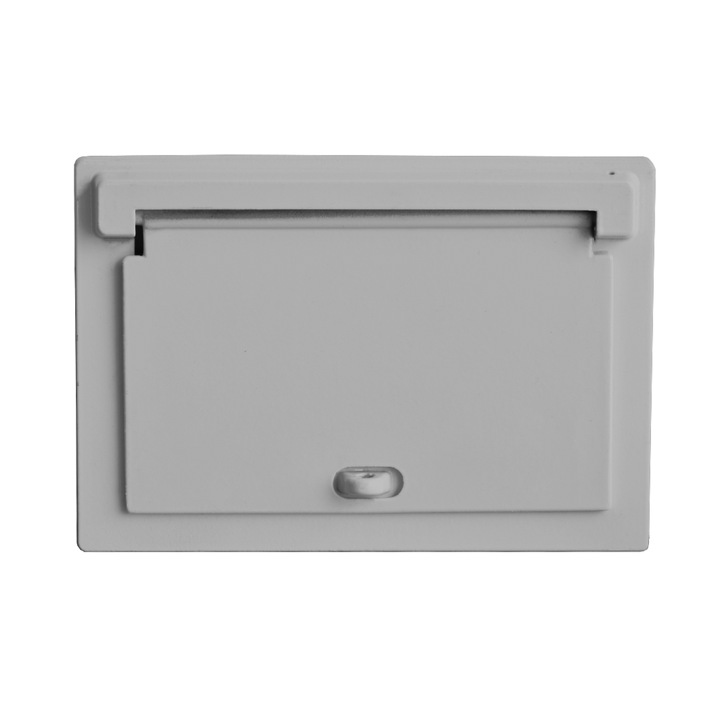 Post Box Plates Cast Aluminium Front & Rear Letterbox Plates | Heatlie Letterboxes