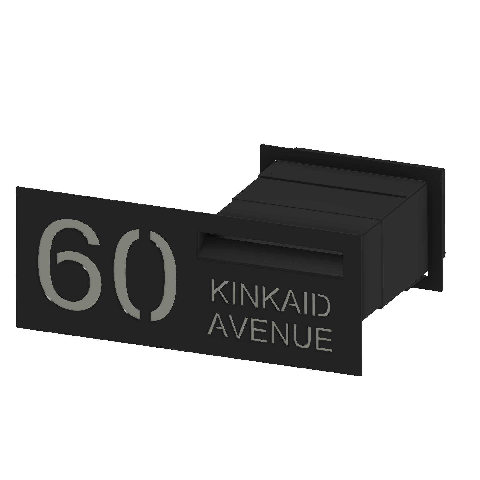 Custom Faceplate & Letterbox