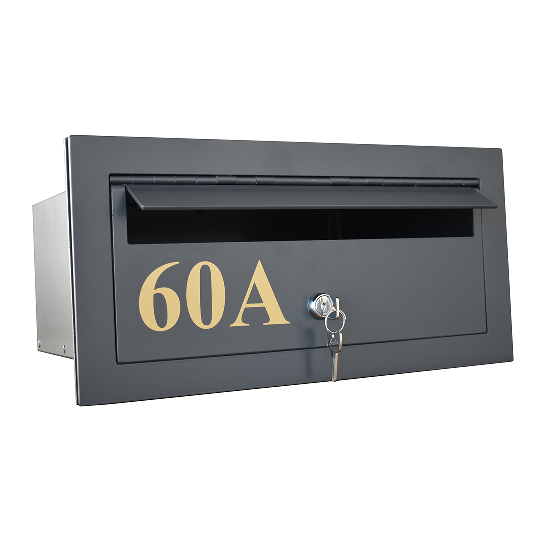 Front Opening Built In Letterbox | Heatlie Letterboxes