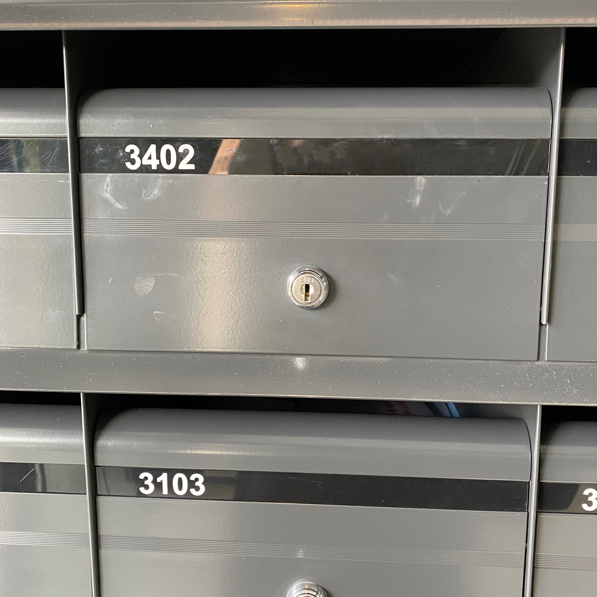 vinyl letterbox number strips