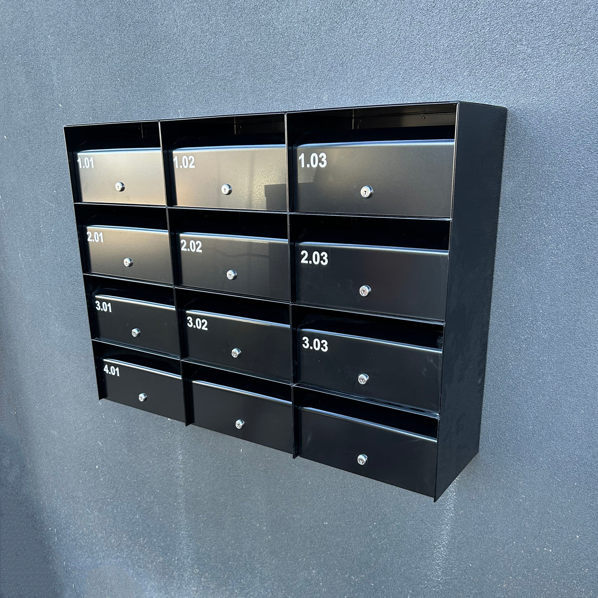 Multibank Letterboxes | Heatlie Letterboxes