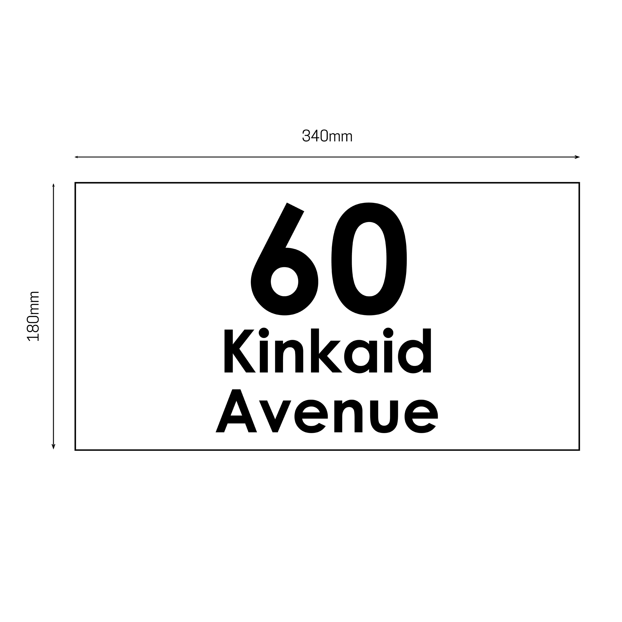 Multibank Signage Plate