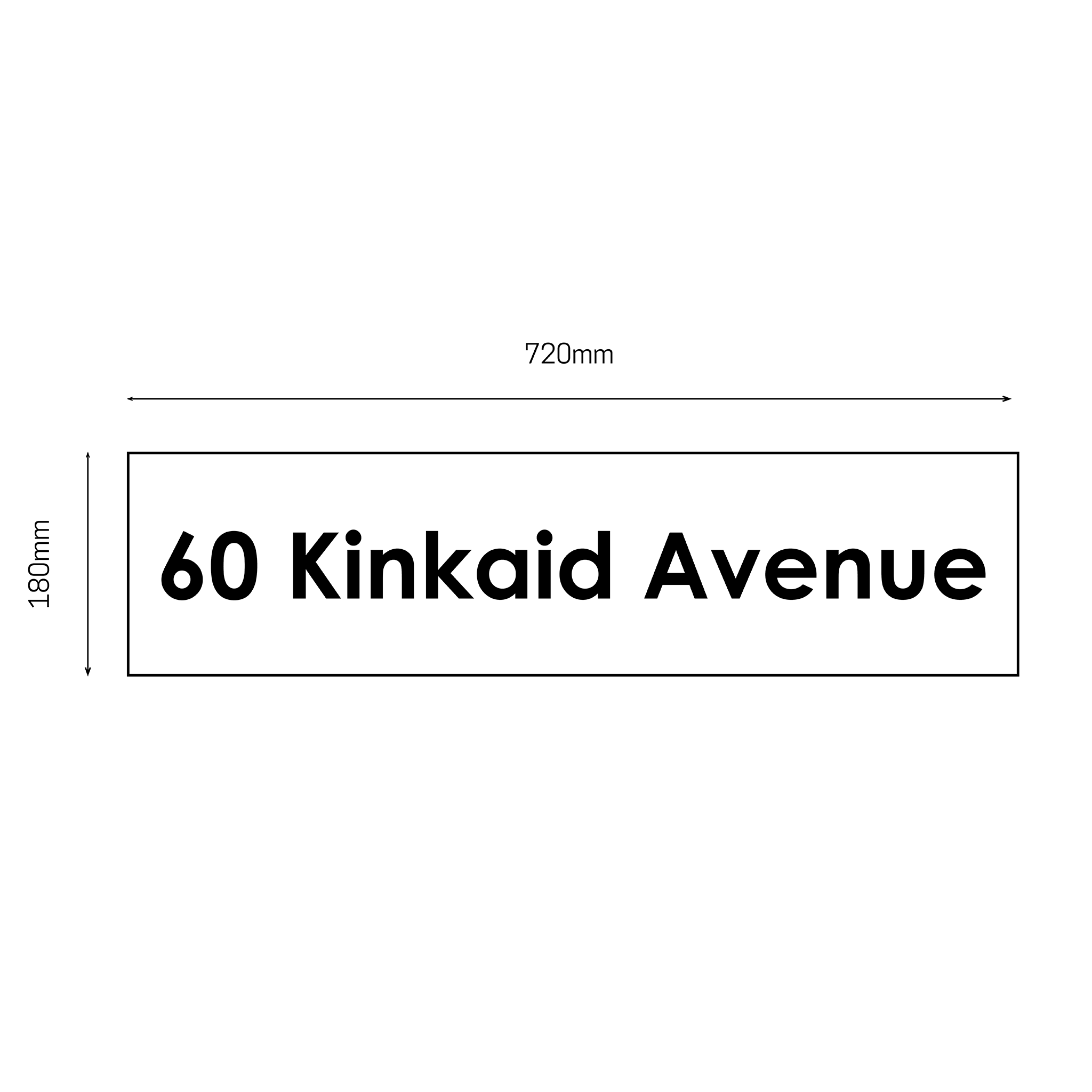Multibank Signage Plate