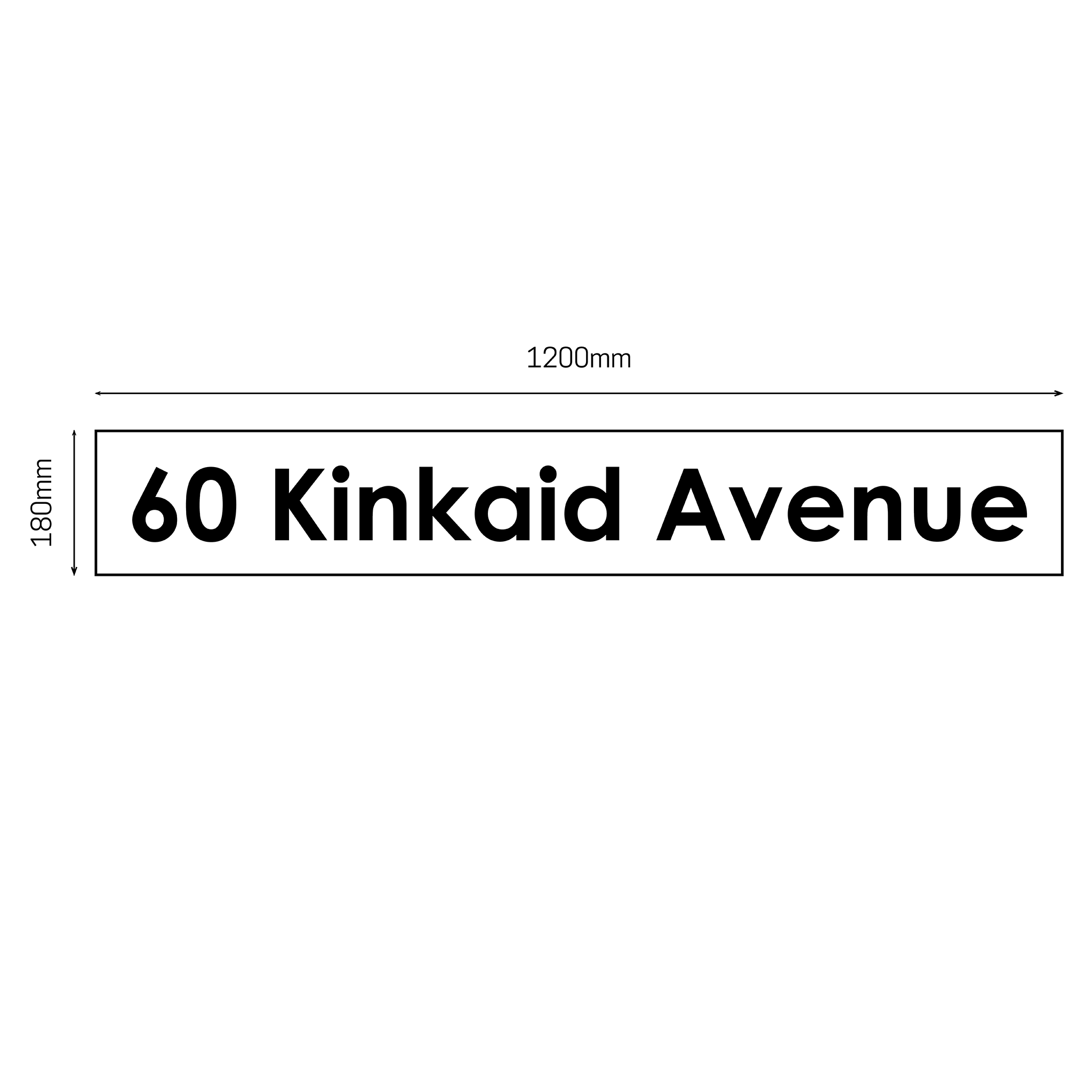 Multibank Signage Plate