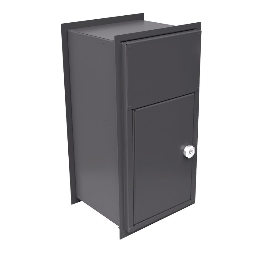 Built In Parcel Box Letterbox | Heatlie Letterboxes
