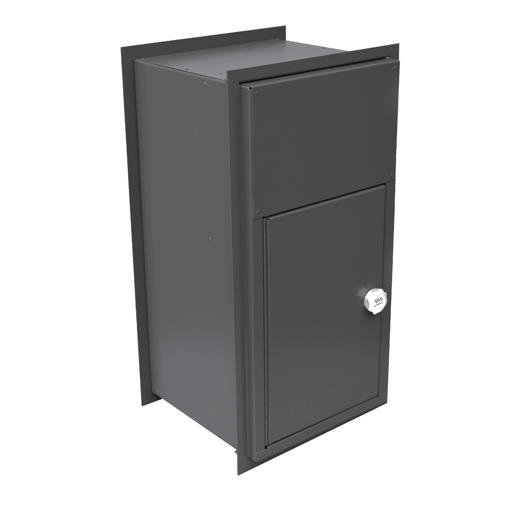 Save Box Built In Built In Parcel Box Letterbox | Heatlie Letterboxes