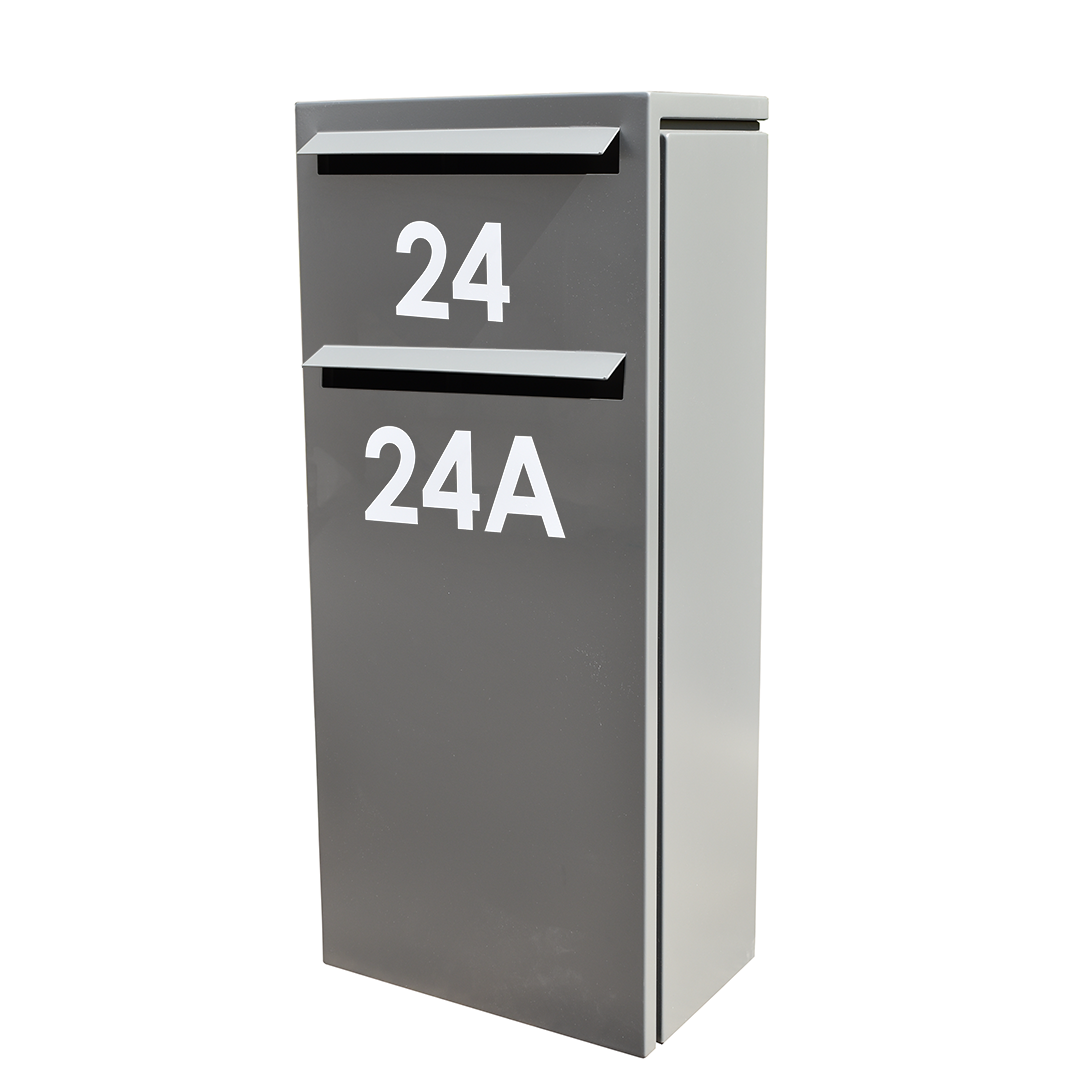 Double Slot Pillar Letterbox | Heatlie Letterboxes