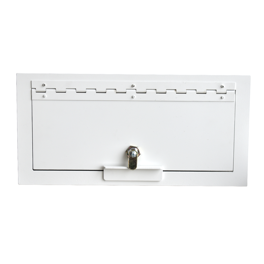Rear Letterbox Door with Flange Surfmist Landscape