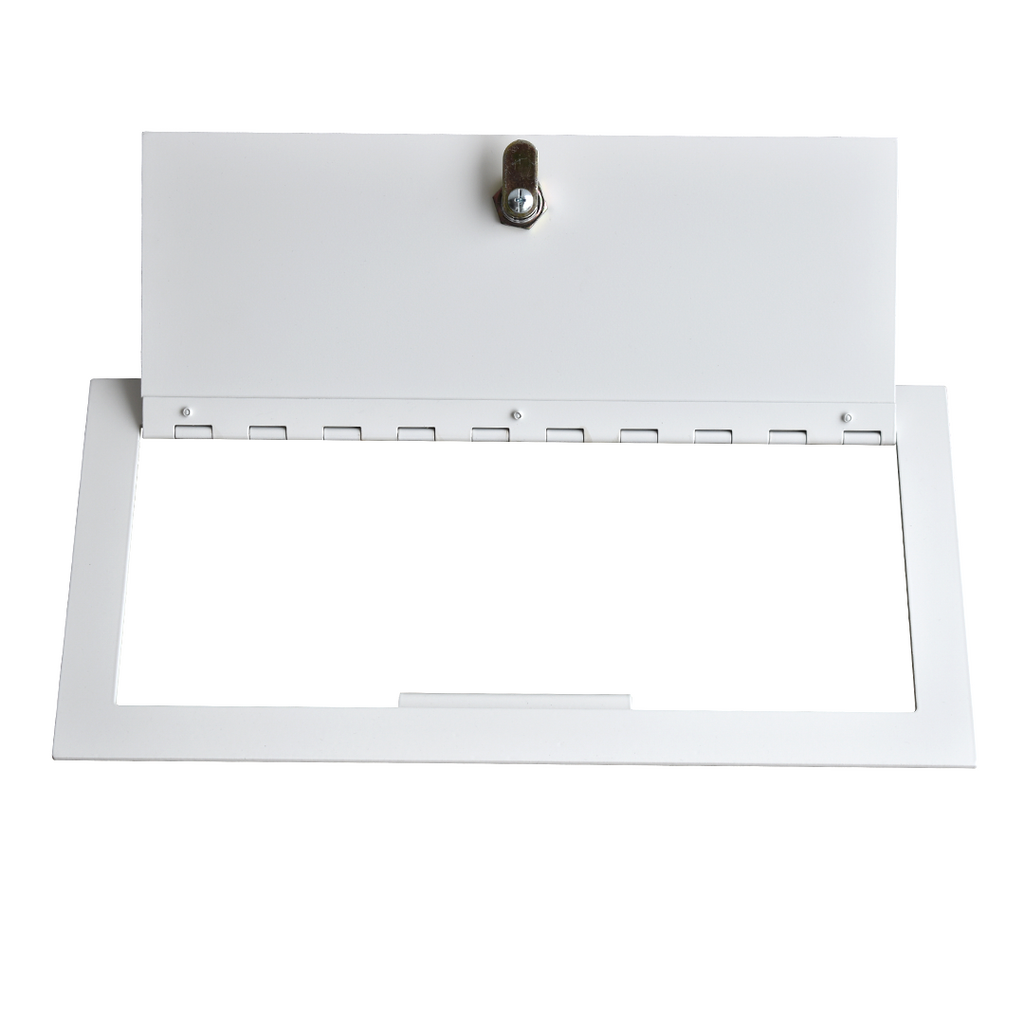 Rear Letterbox Door with Flange Surfmist Landscape