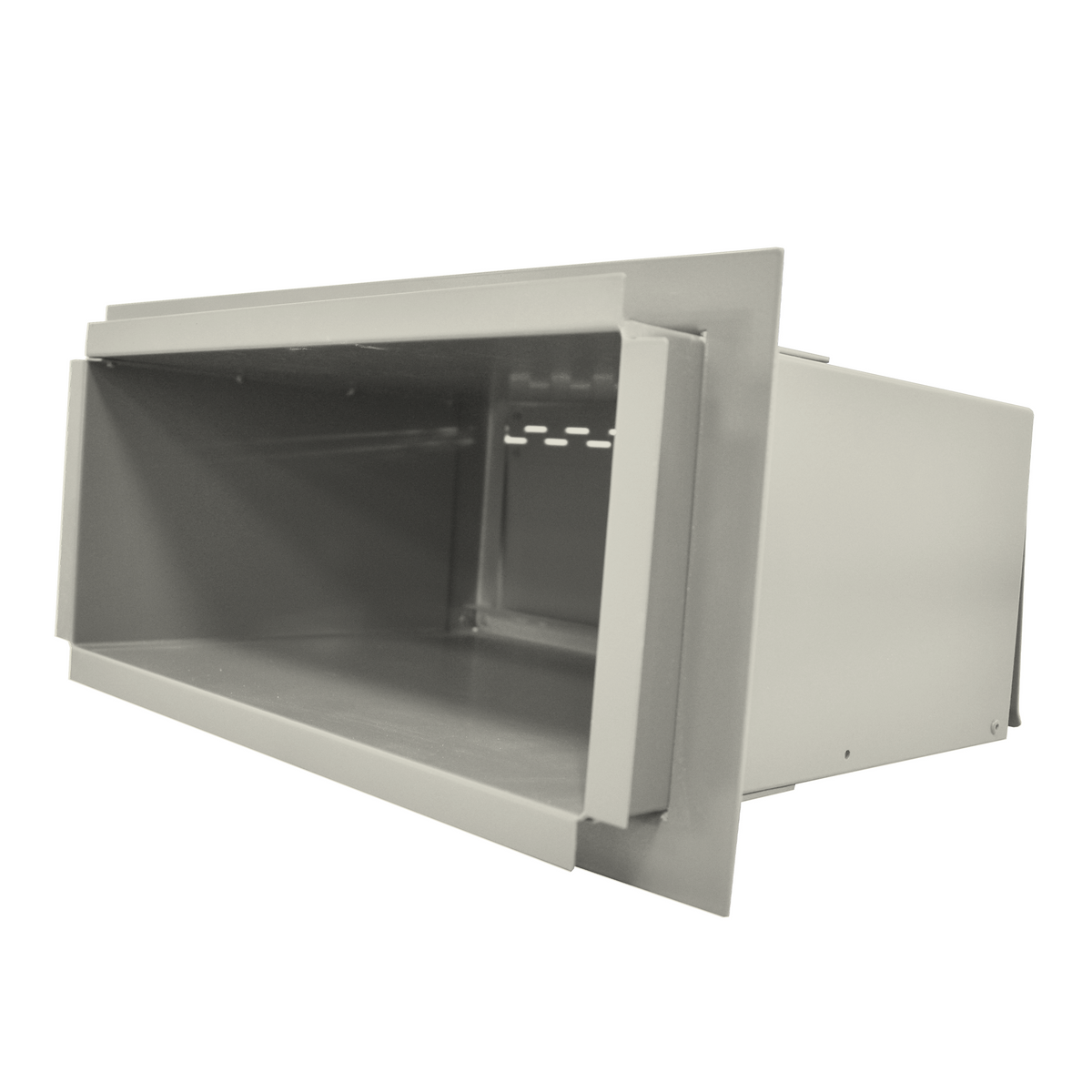 No Front Built In Fence Letterbox | Heatlie Letterboxes