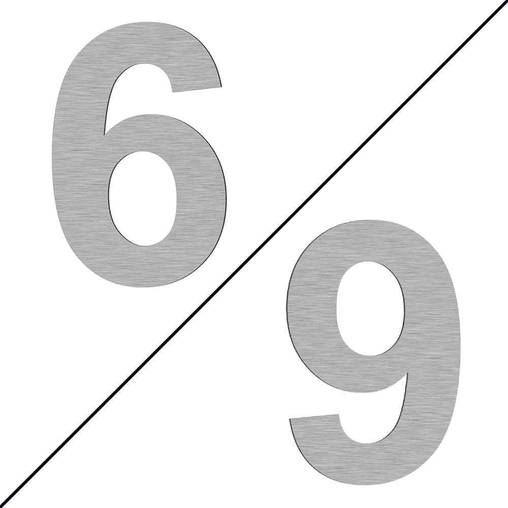 Numbers - Stainless Steel