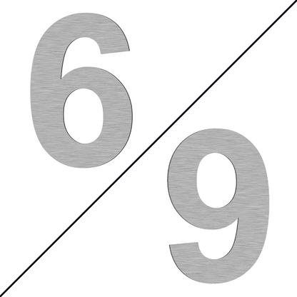Numbers - Stainless Steel