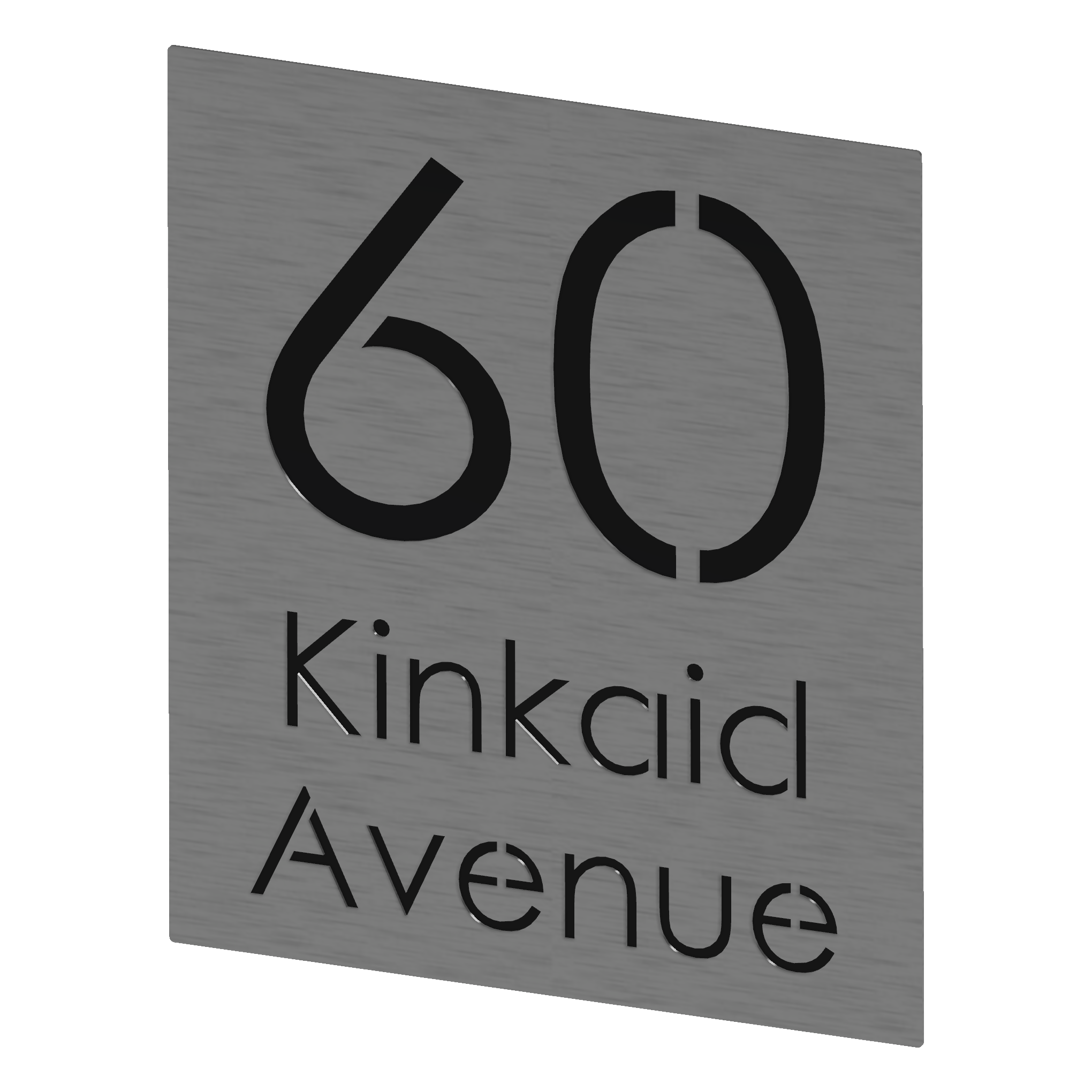 Custom Signage Plate