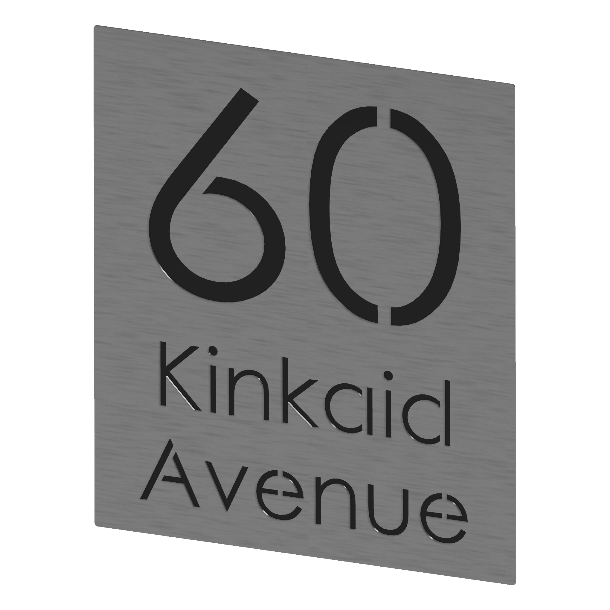 Custom Signage Plate