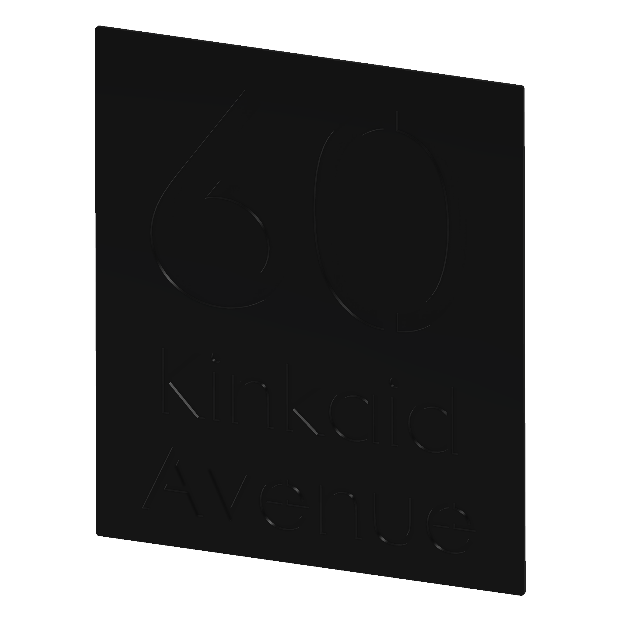 Custom Signage Plate