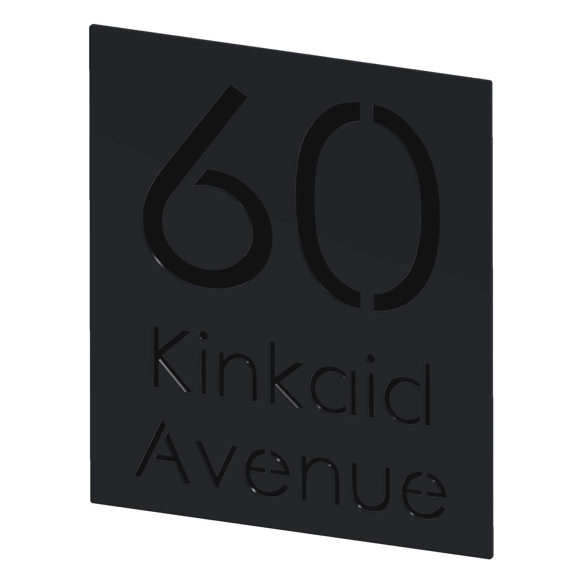 Custom Signage Plate