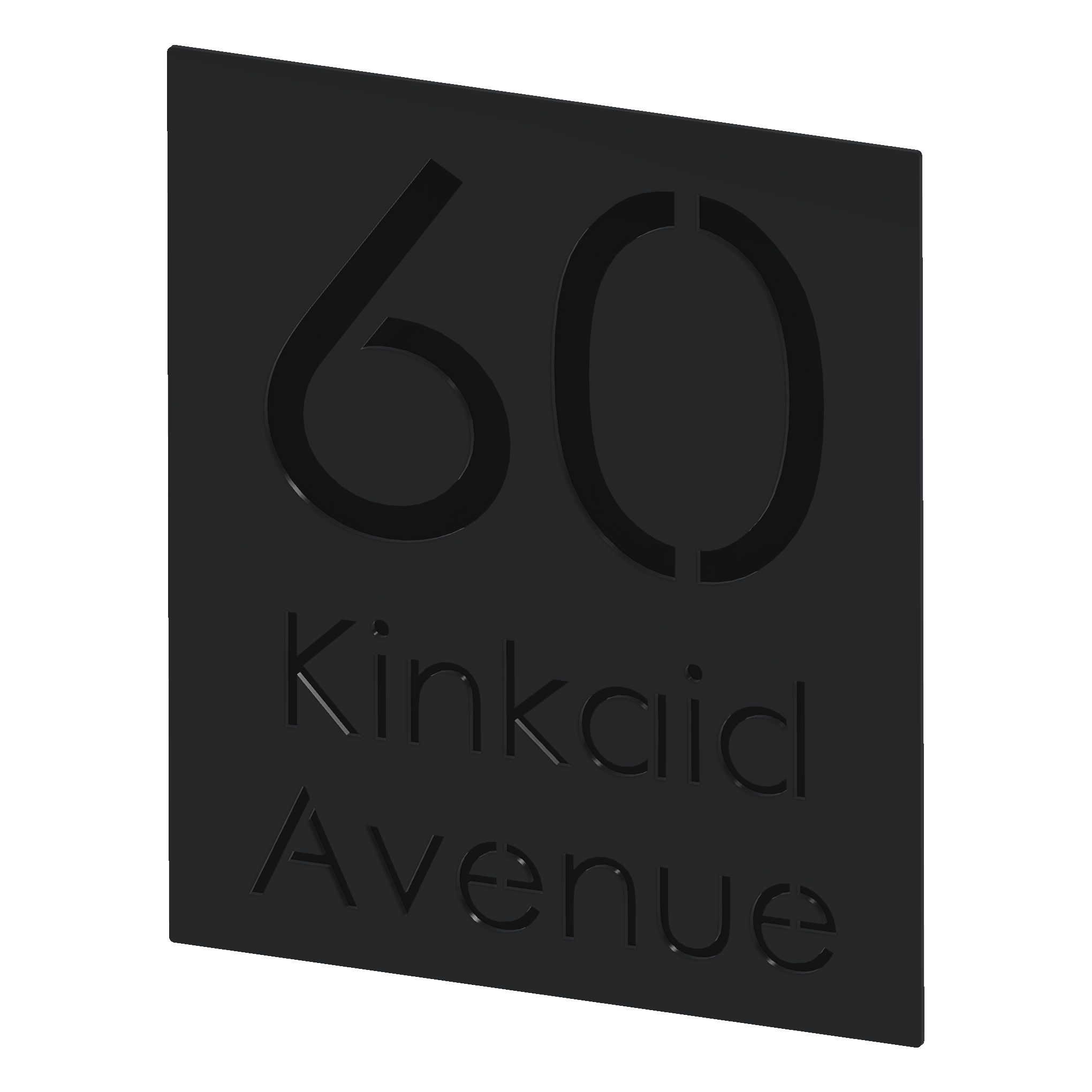 Custom Signage Plate