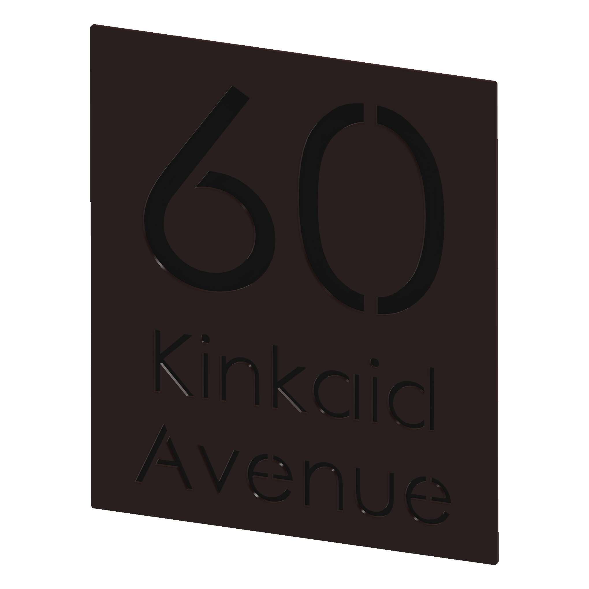 Custom Signage Plate