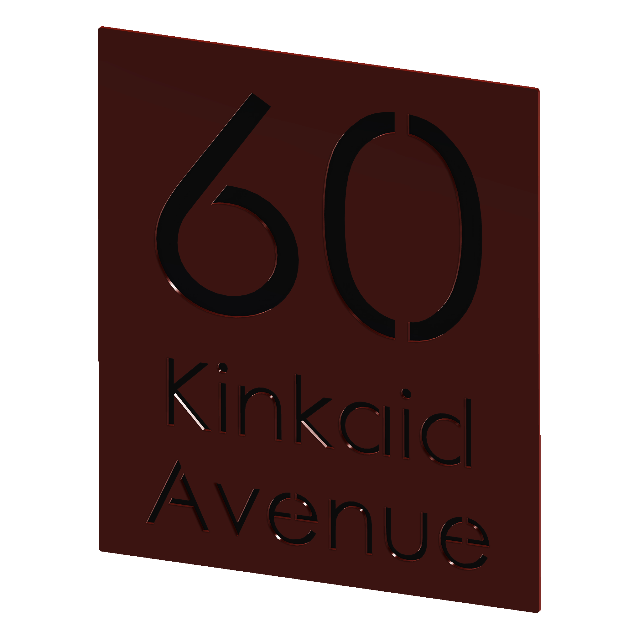 Custom Signage Plate