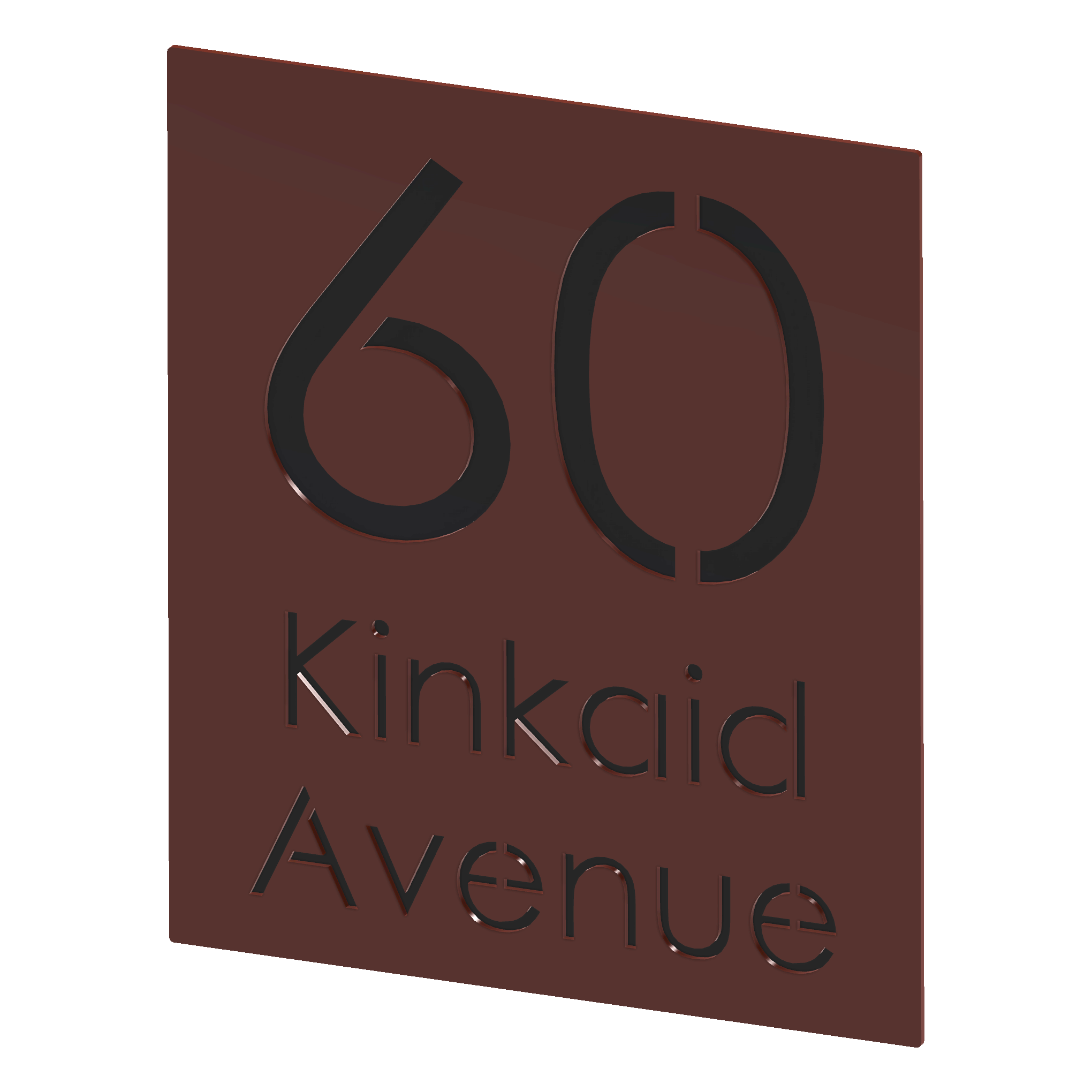 Custom Signage Plate