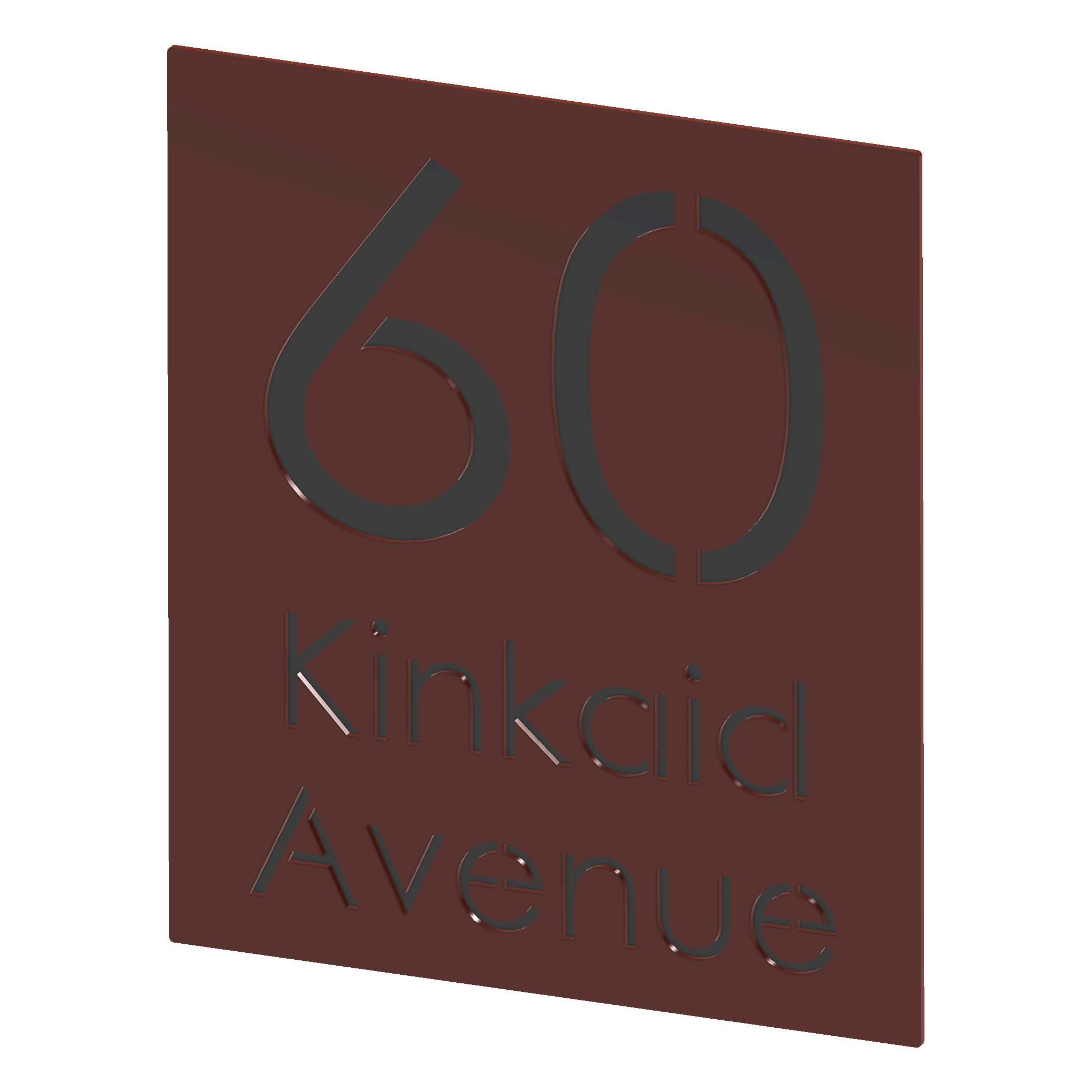 Custom Signage Plate