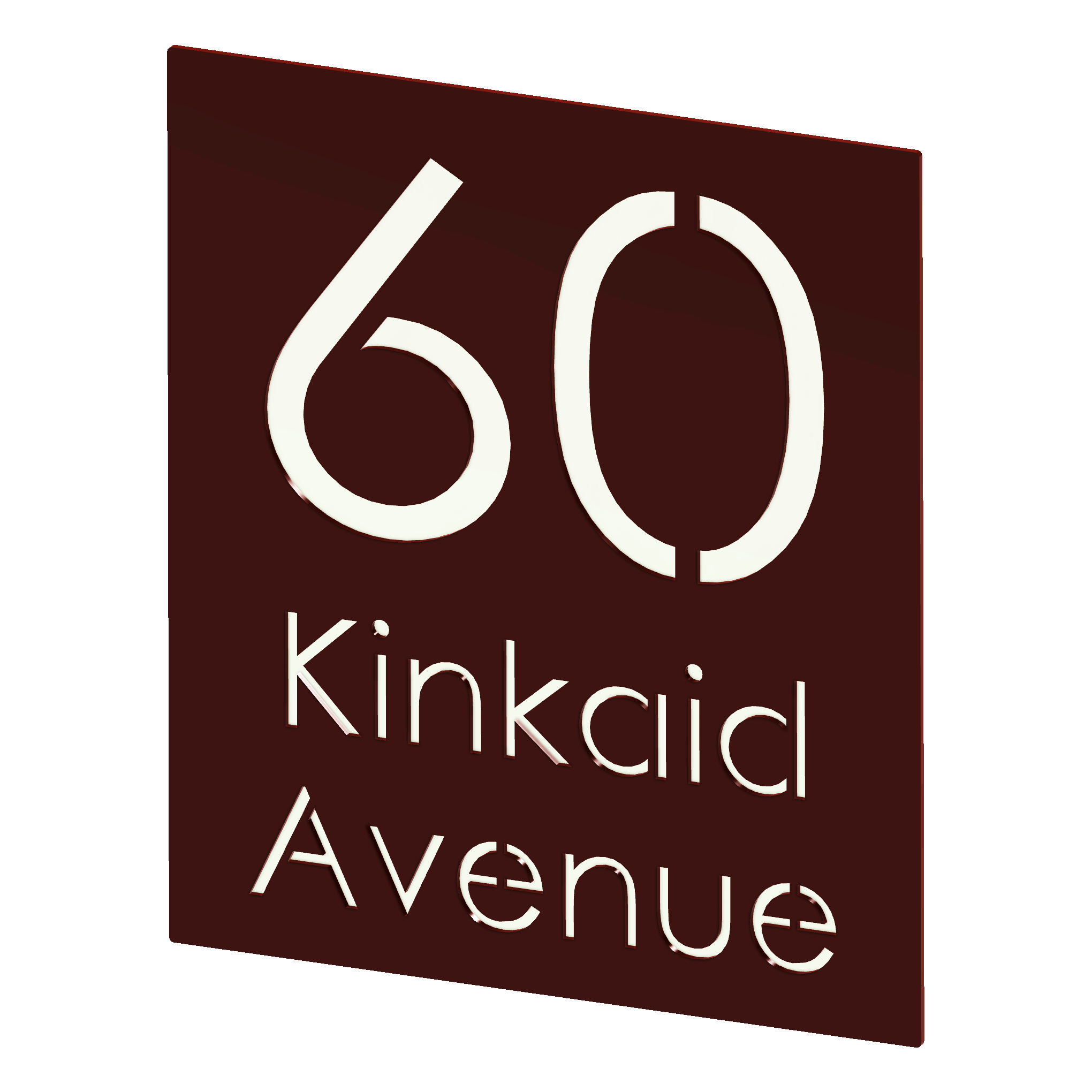 Custom Signage Plate