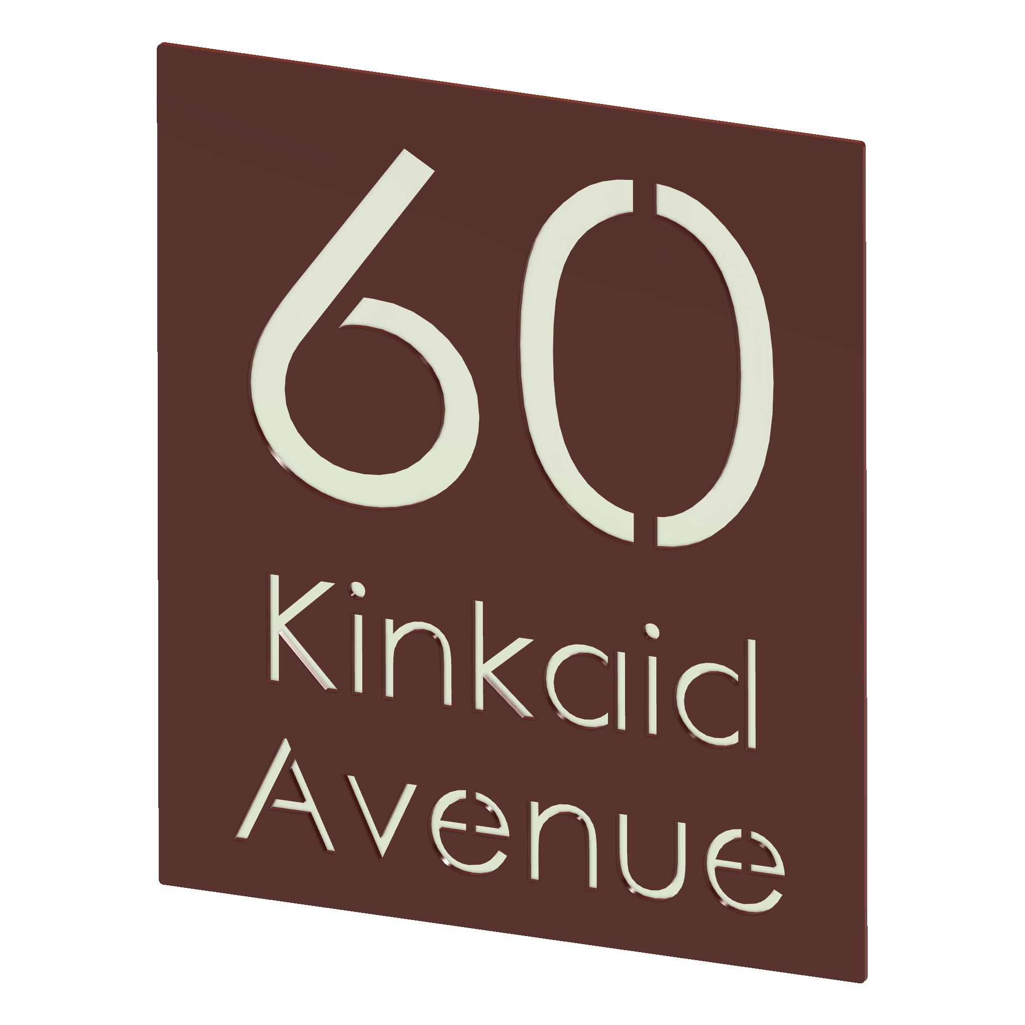 Custom Signage Plate