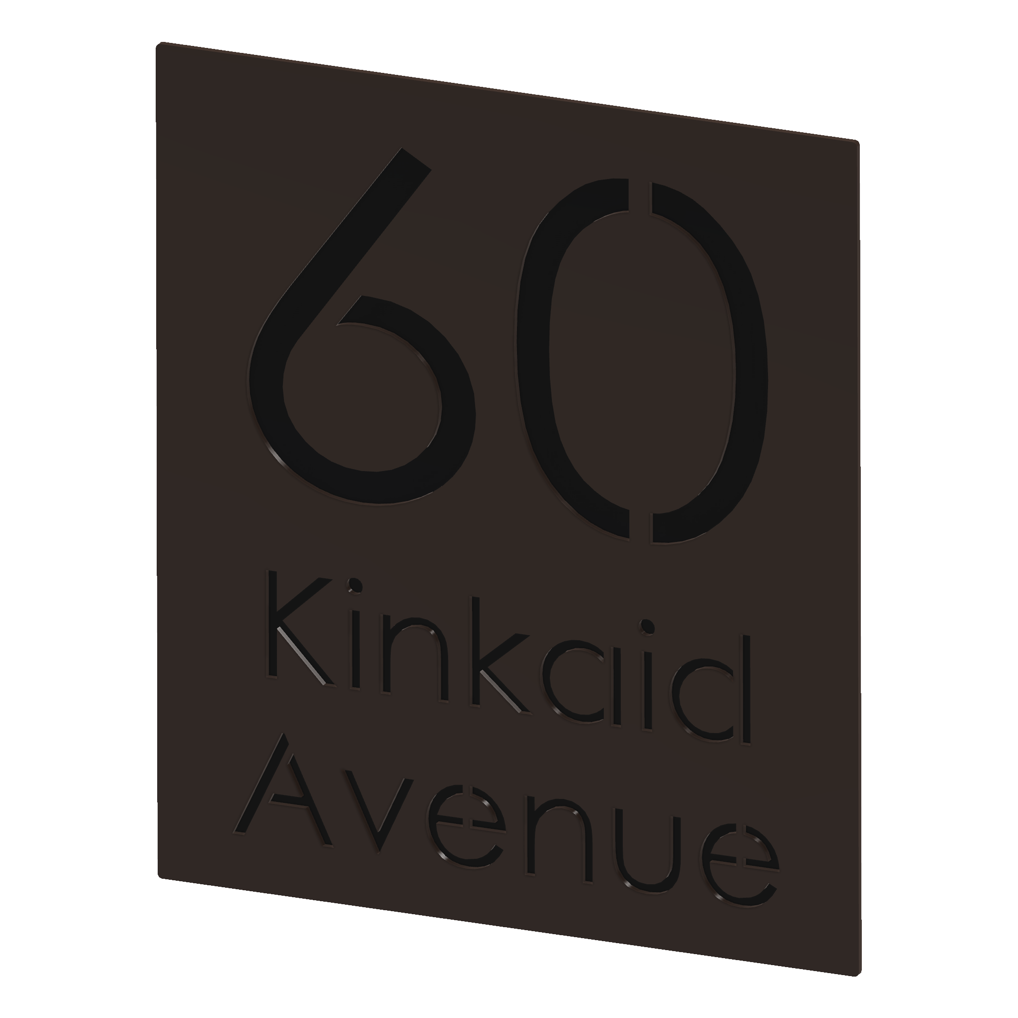 Custom Signage Plate