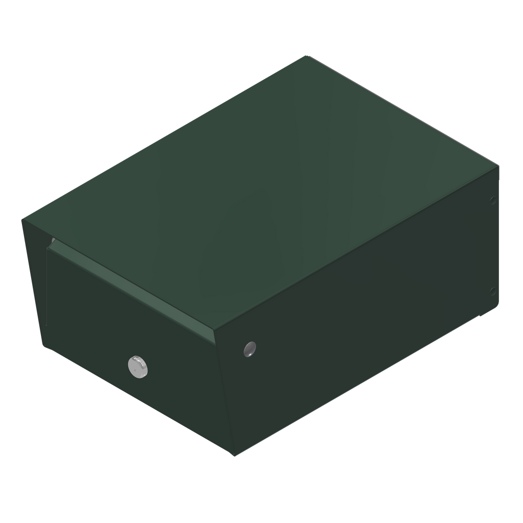 Vandal Resist Portrait Rear Opening Box