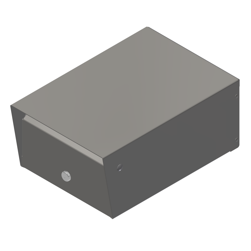 Vandal Resist Portrait Rear Opening Box