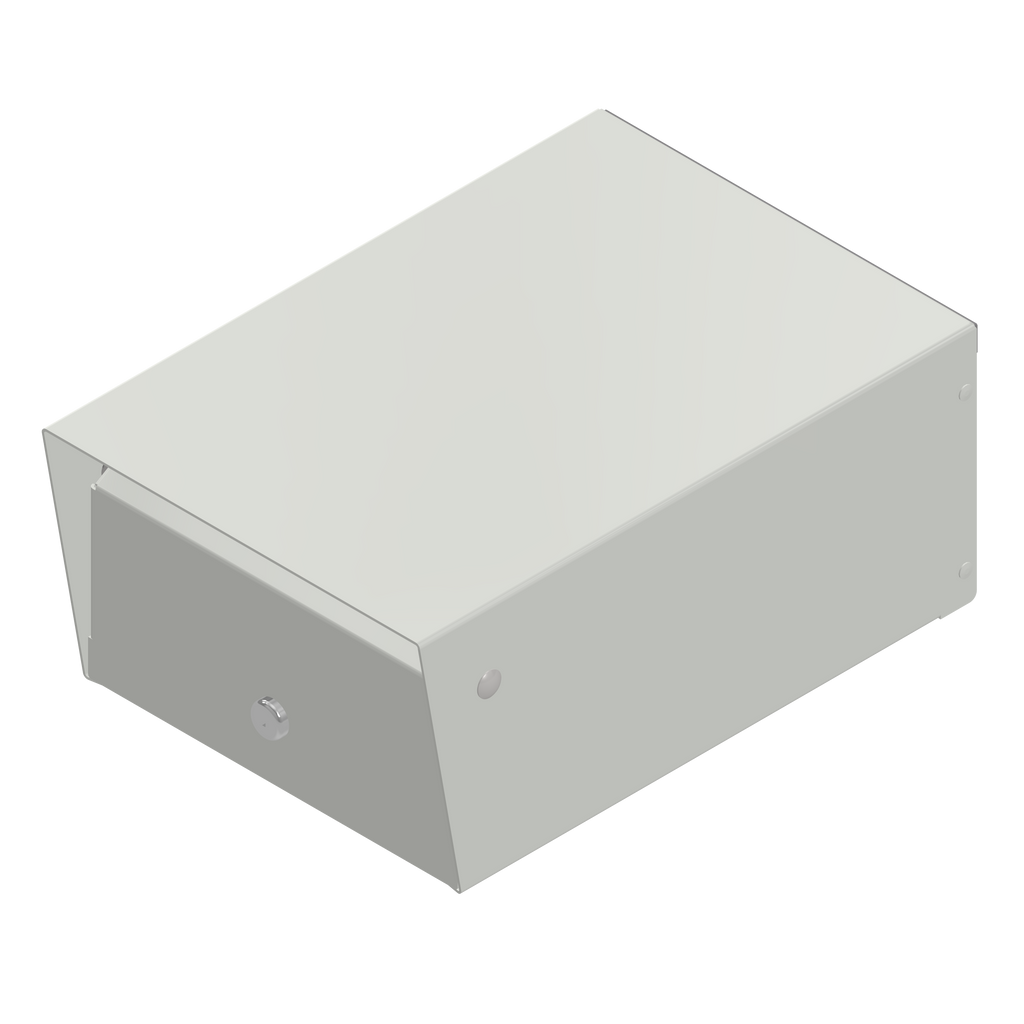 Vandal Resist Portrait Rear Opening Box