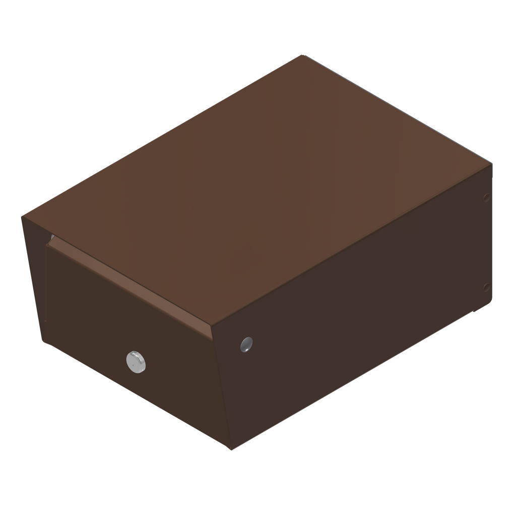 Vandal Resist Portrait Rear Opening Box