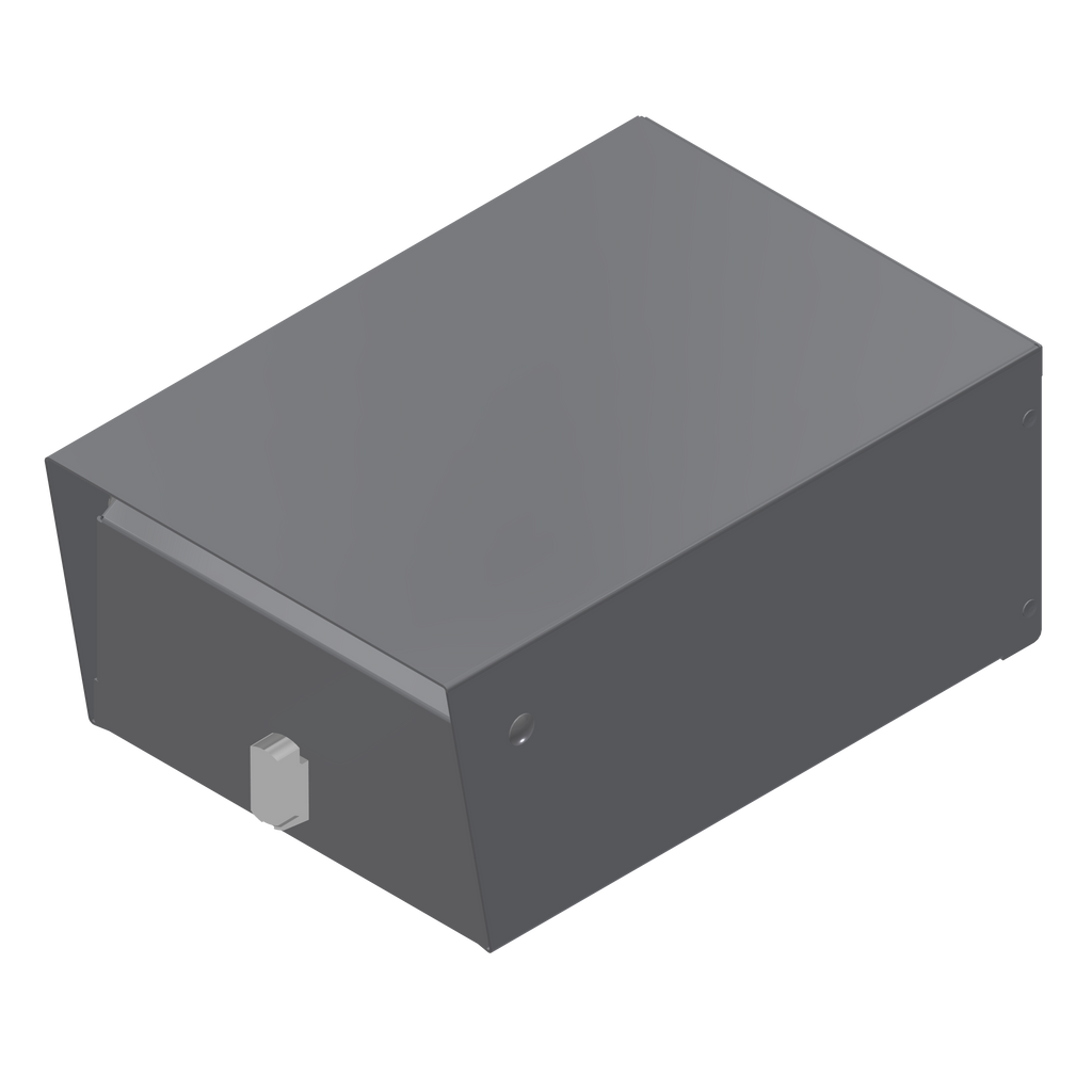 Vandal Resist Portrait Rear Opening Box