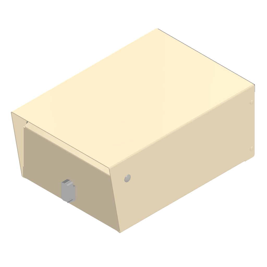 Vandal Resist Portrait Rear Opening Box