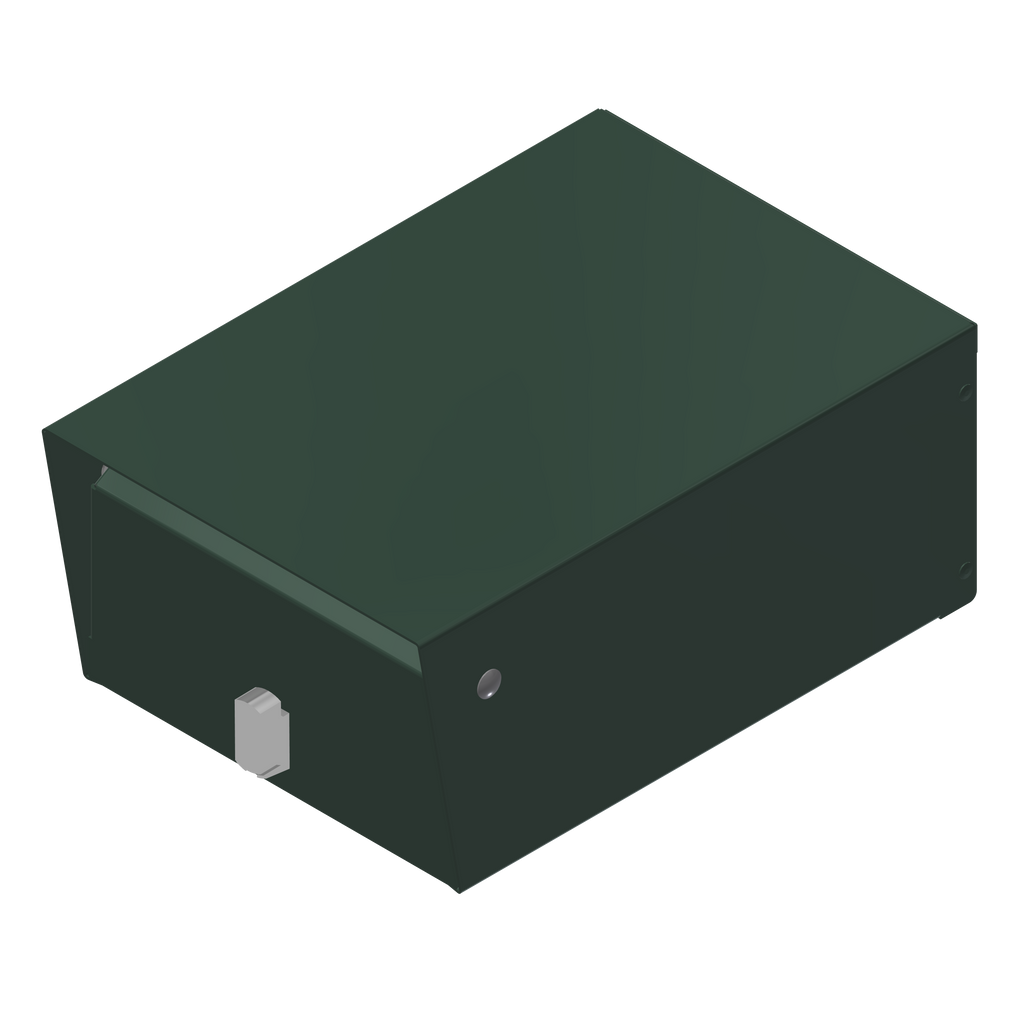 Vandal Resist Portrait Rear Opening Box