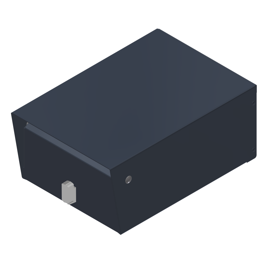 Vandal Resist Portrait Rear Opening Box