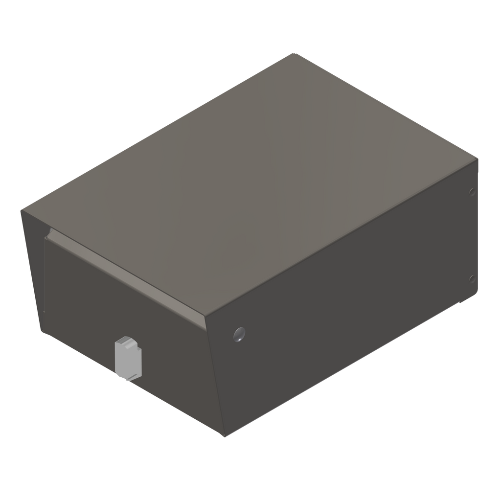 Vandal Resist Portrait Rear Opening Box