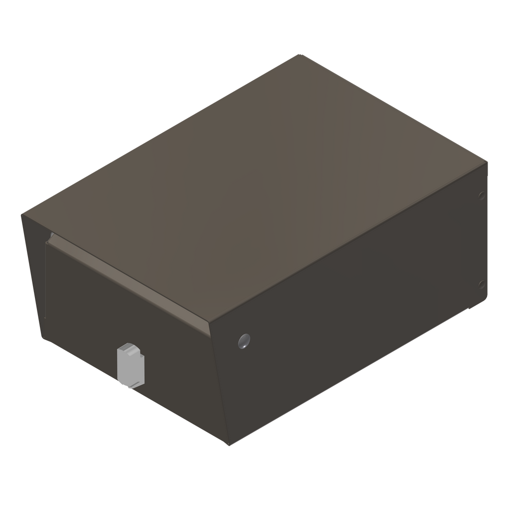 Vandal Resist Portrait Rear Opening Box