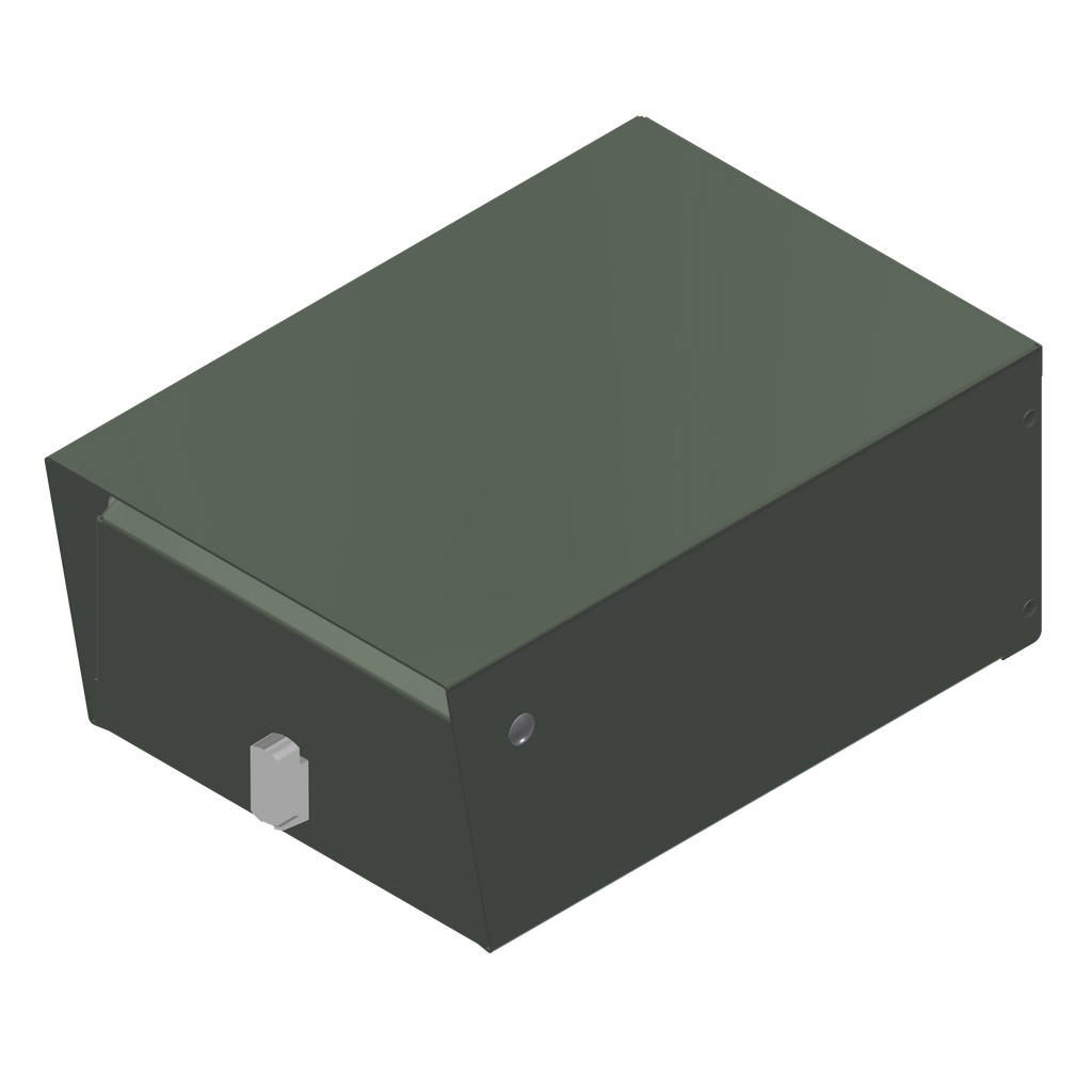 Vandal Resist Portrait Rear Opening Box