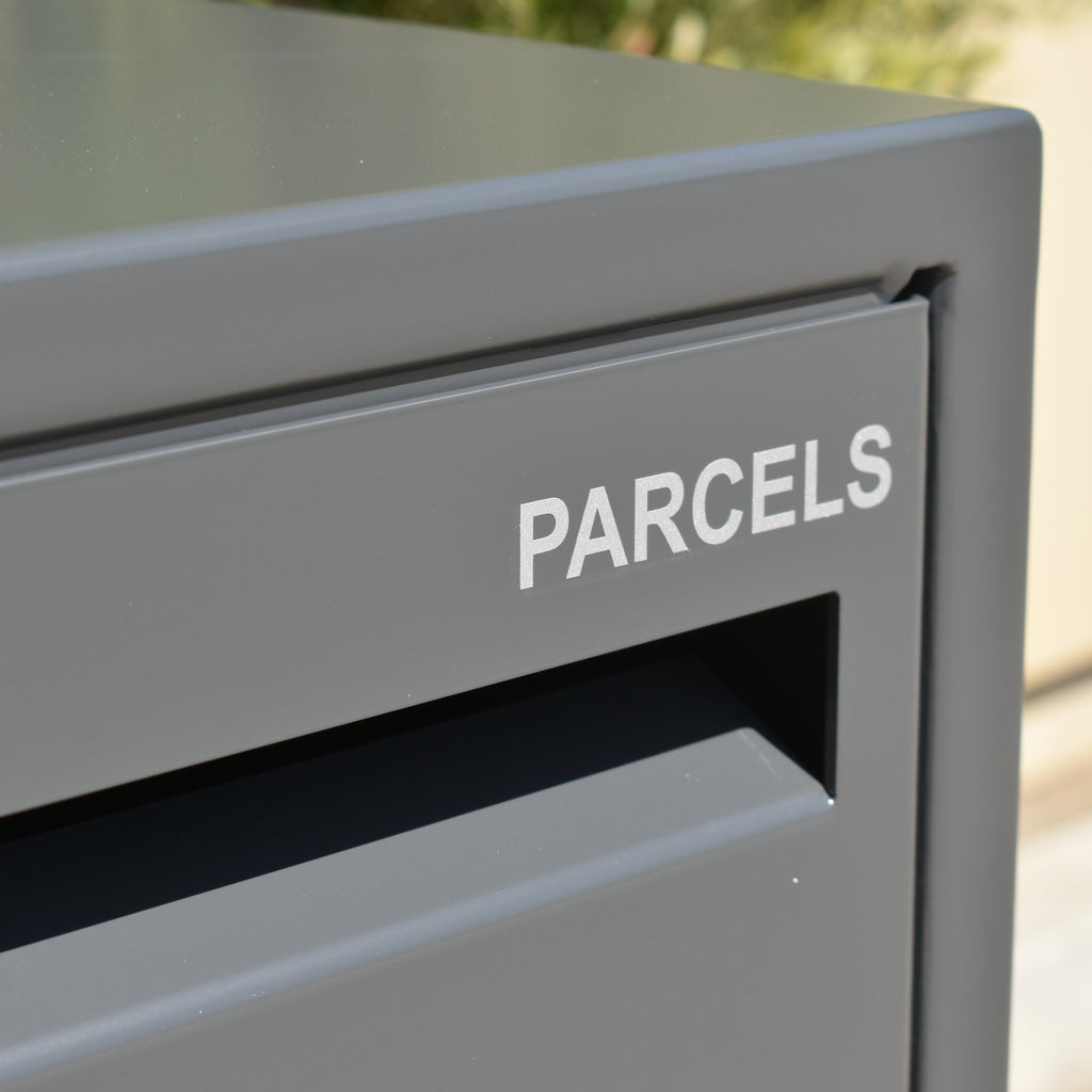 Parcel Box Labels Parcel Box Letterbox | Heatlie Letterboxes